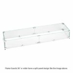 Square Fire Pit Wind Guards - 17.5" 23.5" 29.5" 35.5" 41.5"
