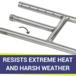 American Fireglass H Burner