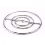 Round Stainless Steel Fire Pit Burner Ring / HPC Fire