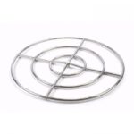 Round Stainless Steel Fire Pit Burner Ring / HPC Fire