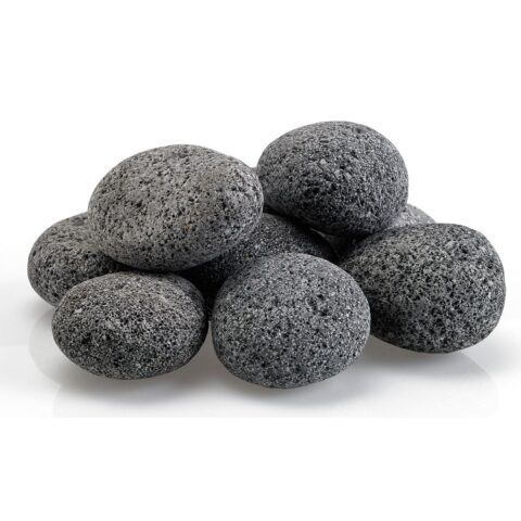 Large Sized Tumbled Lava Stone for fire pits and fireplaces