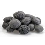 Medium sized Tumbled Lava Stone for fire pits and fireplaces