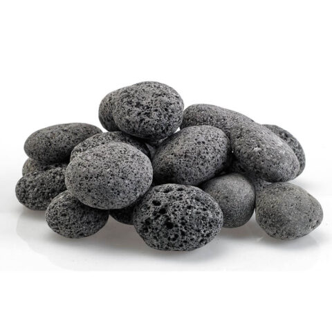 Medium sized Tumbled Lava Stone for fire pits and fireplaces