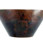 Mesa Hammered Copper Gas Fire Pit Bowl MESA32 HPC