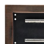 Rectangular Oil Rubbed Bronze Drop-In Pan with Spark Ignition Kit