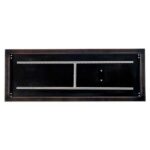 Rectangular Oil Rubbed Bronze Drop-In Fire Pit Pan