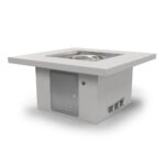 Ready-to-Finish Square Table Fire Pit Form by The Outdoor Plus