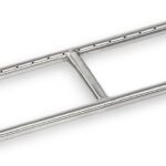 Flat Rectangular Fire Pit Pan and Burner - American Fire Glass