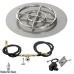Round Flat Pan with Spark Ignition Kit