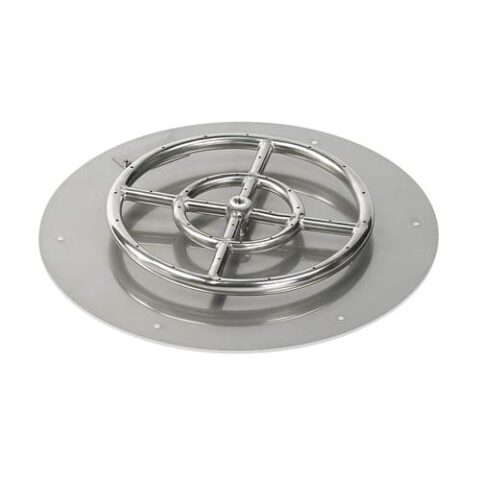 Round Flat Pan with Spark Ignition Kit