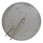 Round Drop-In Fire Pit Kit with Flame Sensing Ignition