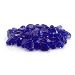 Zircon Midnight Blue Diamond Luster Fire Glass
