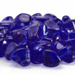 Zircon Midnight Blue Diamond Luster Fire Glass