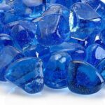 Zircon Midnight Blue Diamond Luster Fire Glass