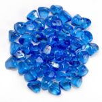 Zircon Midnight Blue Diamond Luster Fire Glass