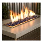 Zircon Midnight Blue Diamond Luster Fire Glass