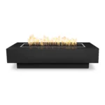 Coronado Powder Coated Metal Gas Fire Pit - Black