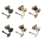 HPC Fire Pit 1/2 Inch Straight Gas Fire Pit Shut Off Valve in 6 different colors