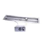Linear Trough Torpedo Fire Pit Kit with Flame Sensing Spark Ignition by HPC