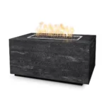 Catalina Wood Grain GRFC Gas Fire Pit - Ebony