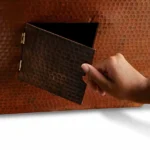 HPC Copper Fire and Water Fire Pit Series door detail