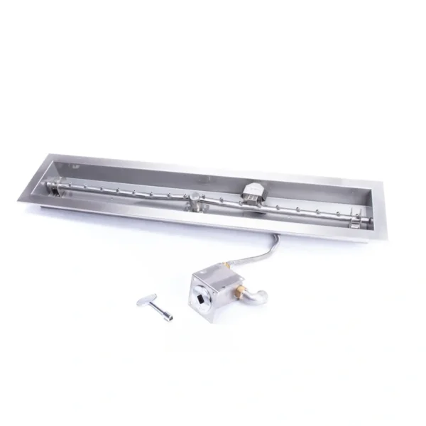 HPC Match Lit Trough Fire Pit Insert with Torpedo Burner