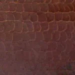 Hammered Copper Fire Pit Finish