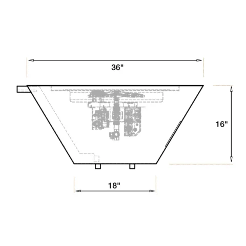 Sierra Copper Fire Pit Dimensions