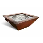Hammered Copper Sedona Fire and Water Bowl