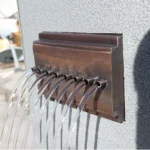 Rainfall Style Copper Scupper