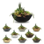 33 Inch Sedona GFRC Planter Bowl