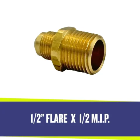 1/2-Inch Flare-MIP
