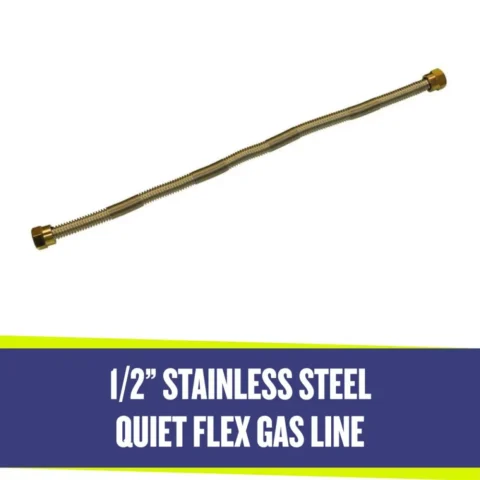 1/2-Inch Quiet Flex Gas Lines