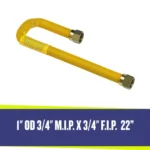 3/4-Inch High Capacity Flex Gas Line