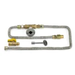Standard Capacity Natural Gas Flex Line Kit for fire pits