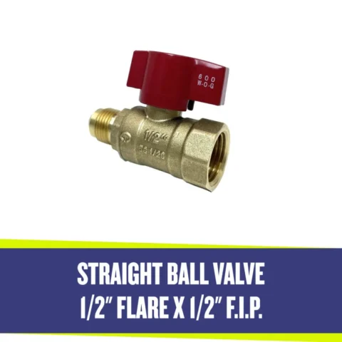 1/2-Inch Straight Ball Valve