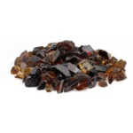 AUBURN Recycled Fire Pit Glass side view