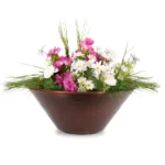 Cazo Copper Planter Bowl - 24" 30" and 36"