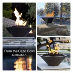Cazo Fire Bowl Collage