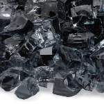 Classic Fire Glass 1/2 Inch in Gray