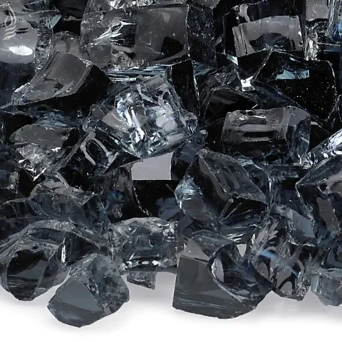 Classic Fire Glass 1/2 Inch in Gray