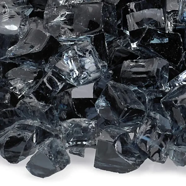 Classic Fire Glass 1/2 Inch in Gray