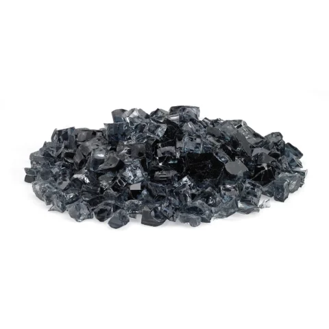 Gray 1/2" Classic Fire Glass