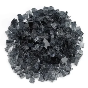 Classic Fire Glass 1/2 Inch Grey