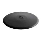HPC Round Black Aluminum Fire Pit Cover