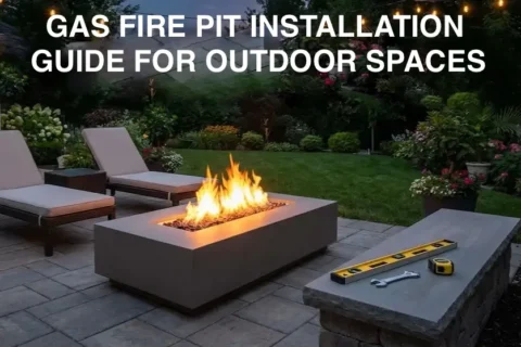 Gas Fire Pit Installation Guide For Outdoor Spaces