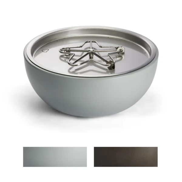 HPC Aluminum Fire Bowls with Color Swatch
