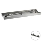 HPC Linear Interlink Fire Pit Pan with Torpedo Burner