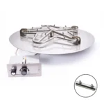 HPC Push Button Flame Sense Round Flat Insert