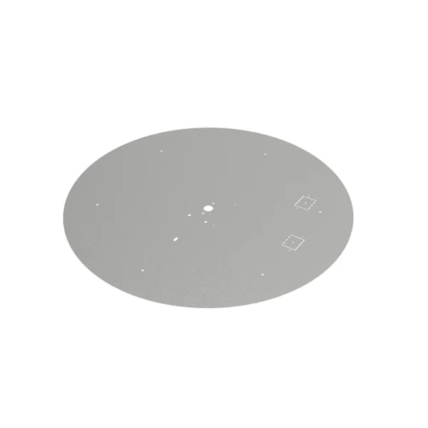 HPC Round Flat Stainless Steel Fire Pit Pan